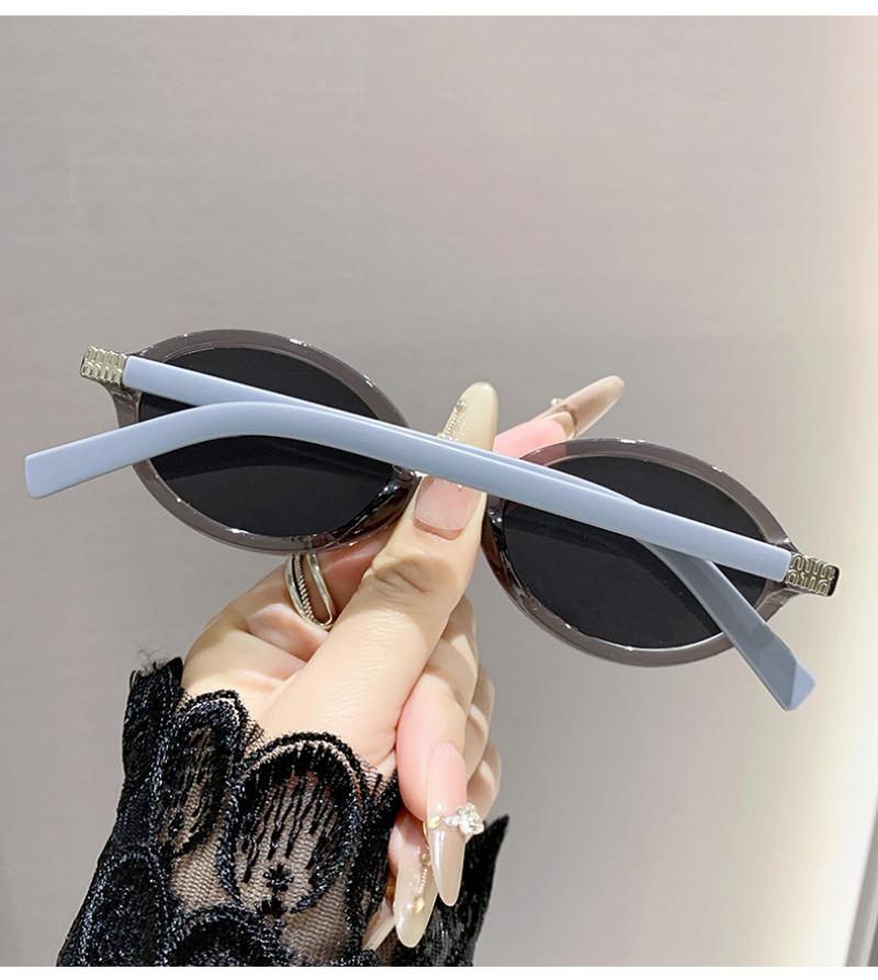Retro Oval Sunglasses Female Stylish Vintage Glasses Latest In Trendy Brand Design Lady Shades Eyewear UV400 Gafas De Sol