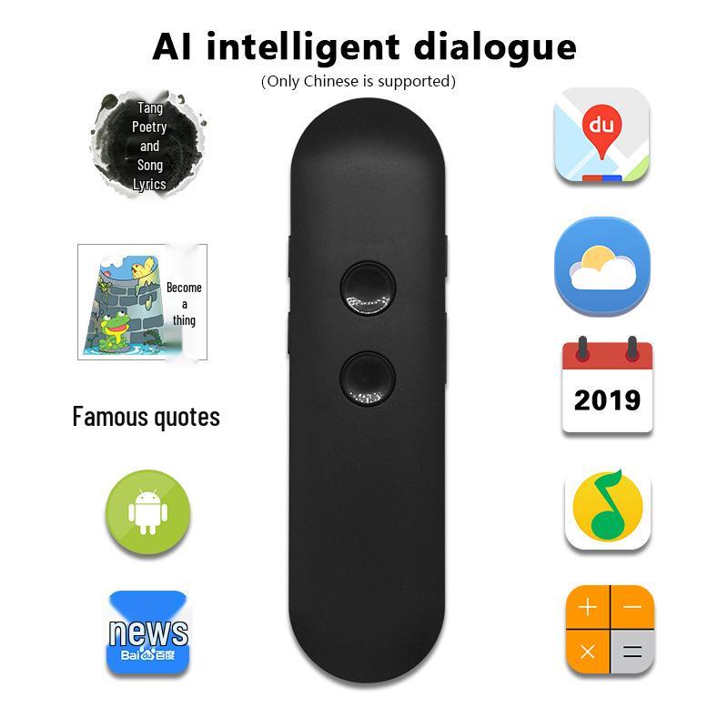 Spot Instant Multi-Color T4 Smart Bluetooth Voice Translator: Portable and Multi-Language