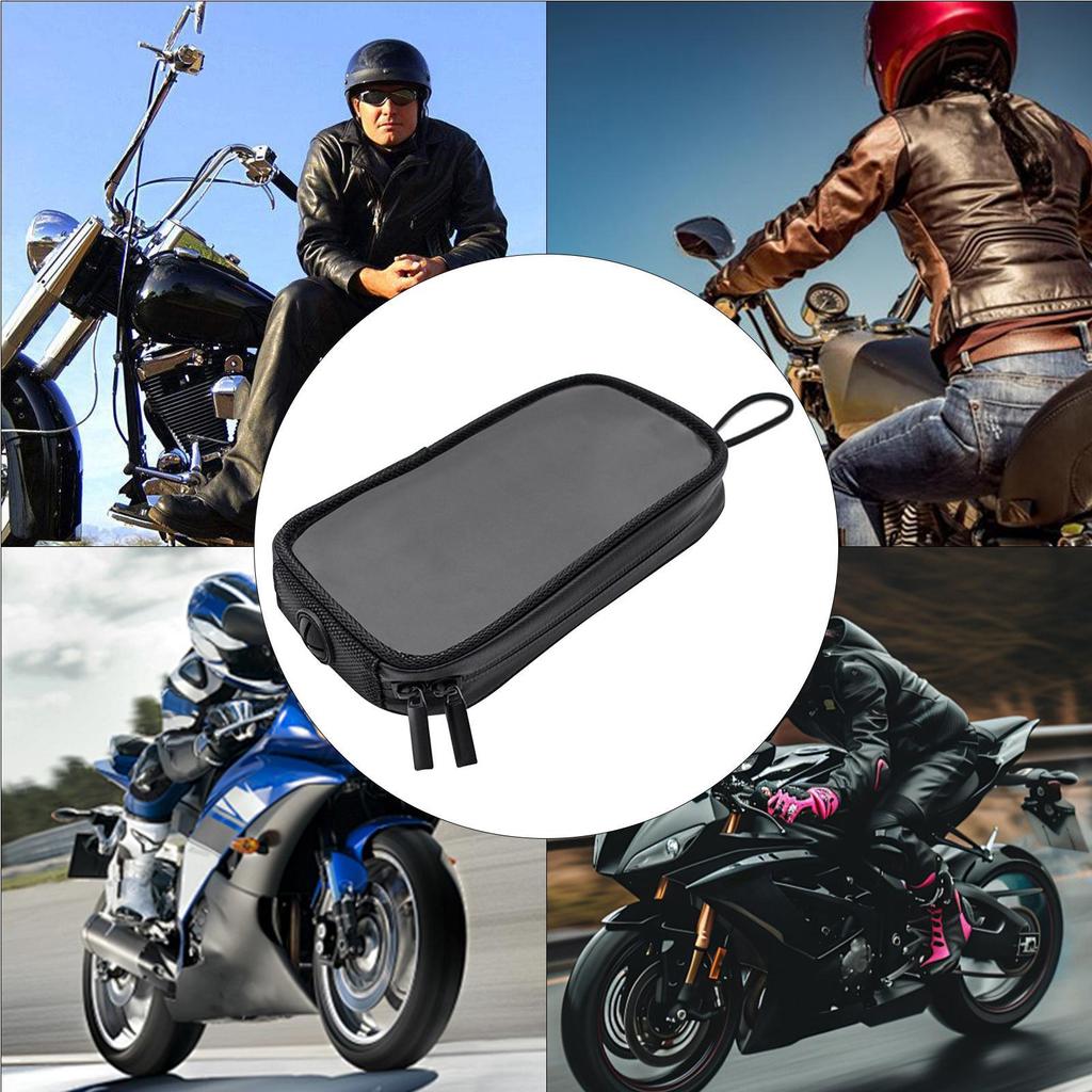 Magnetic Tank Bags for Motorcycles Scratch-Proof Bike Phone Bag Motorcycle Cell Phone Bag Motorcycle Accessories Bags Motorcycle