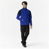 Training Wear Tech Shield Jacket Water Repellent Windproof Stretch 32MEB651 Surf Blue X Black [Mizuno]