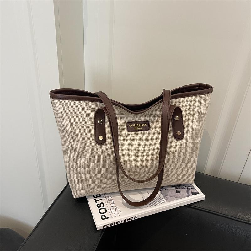 Women's bag 2025 autumn and winter new trendy versatile shoulder underarm bag commuting large capacity tote bag handbag