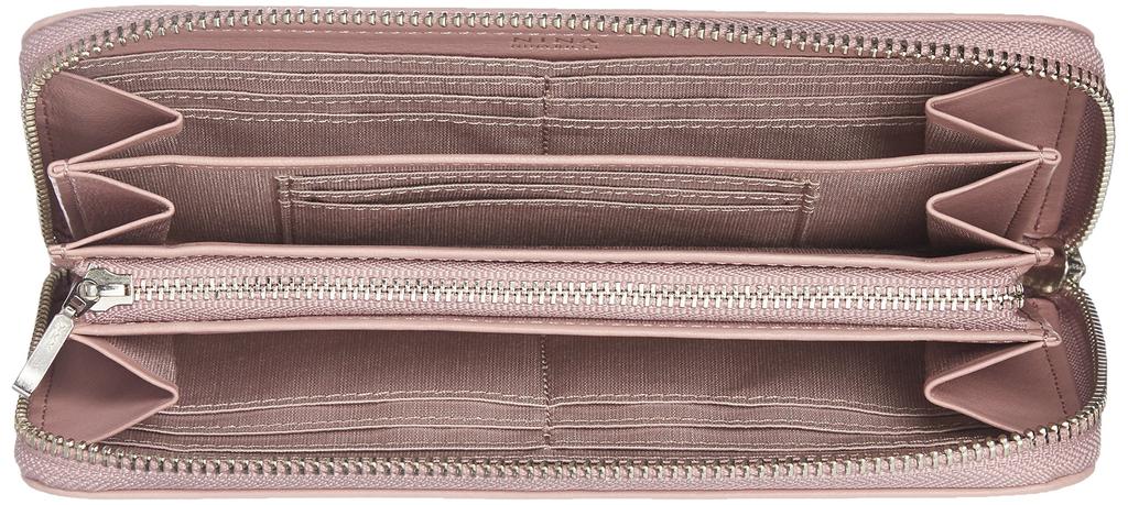 Nina Nina Ricci Dieppe Purse Round Zip Long Wallet 35-3504 Women's Light Pink