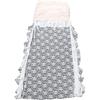Vintage Lace Strapless Pearl Bustier Top & Asymmetrical Ruffle High Waist Skirt Set, Elegant Sexy Two-Piece Outfit for Women