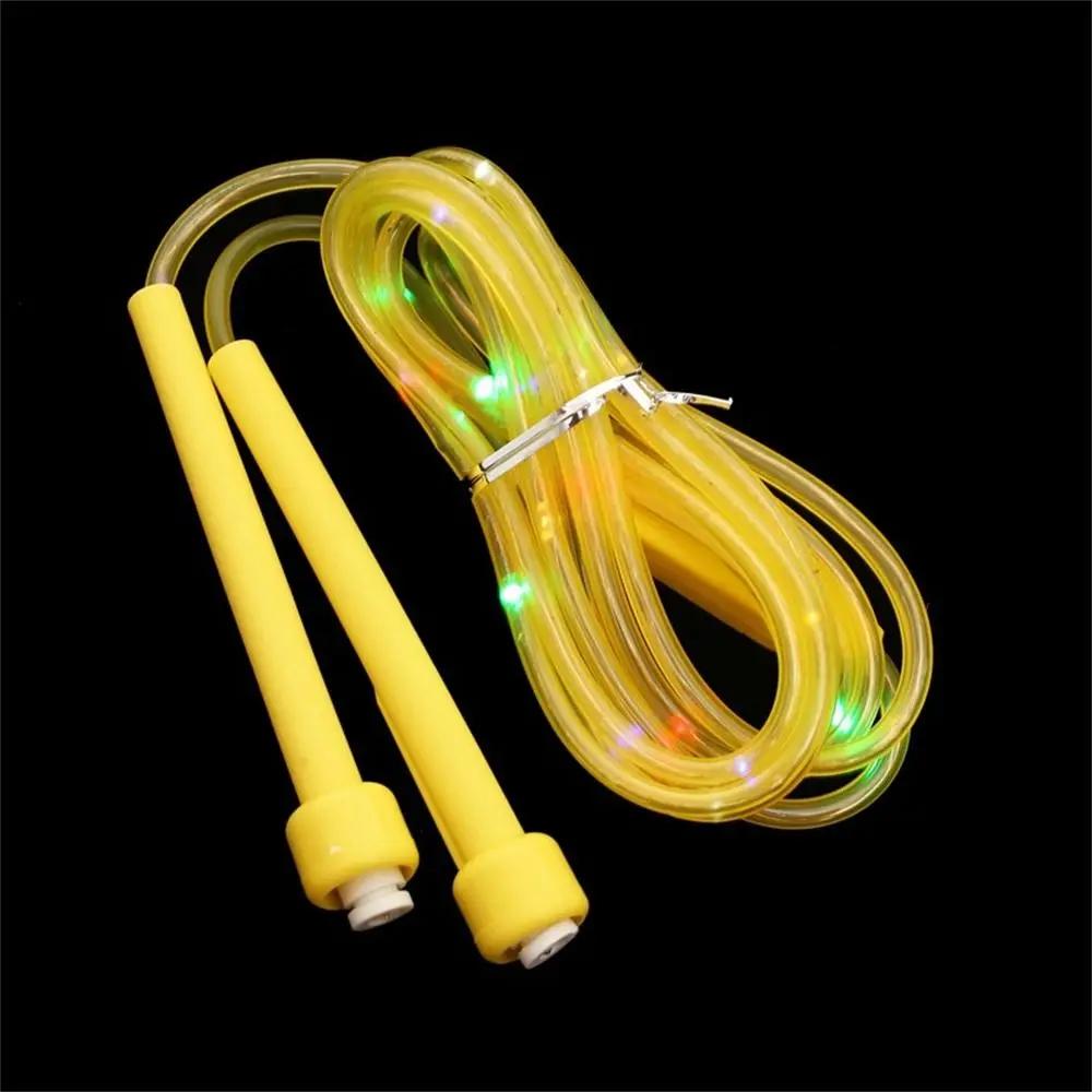 Luminous LED Jump Ropes Fun Fitness Coordination Glowing Skipping Rope Counting Enhance Flexibility Light Up Jump Ropes