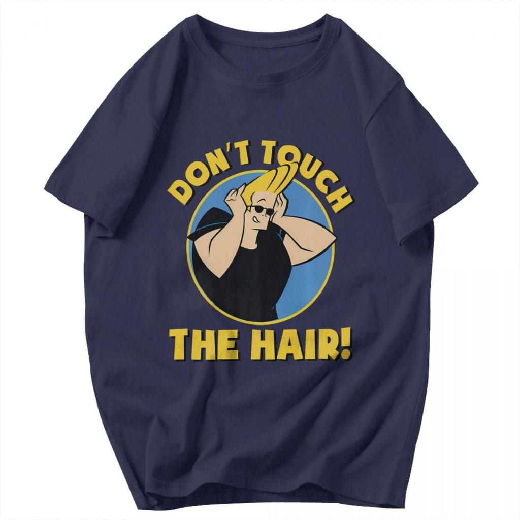 Maglietta da uomo Johnny 2025 Cartone animato Bravo Non toccare i capelli Estate Y2K Grafica Personalizzata Abbigliamento Unisex Magliette