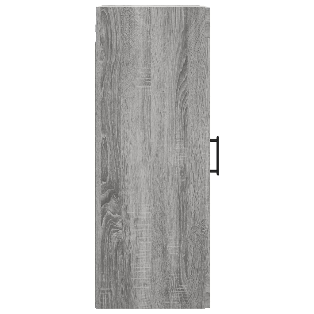 Wall Cabinet Gray Sonoma 34.5 x 34 x 90 cm