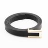 New Vintage Korean Female Trouser Dress Decoration Leather Belt Metal  Buckle Thin Waistband