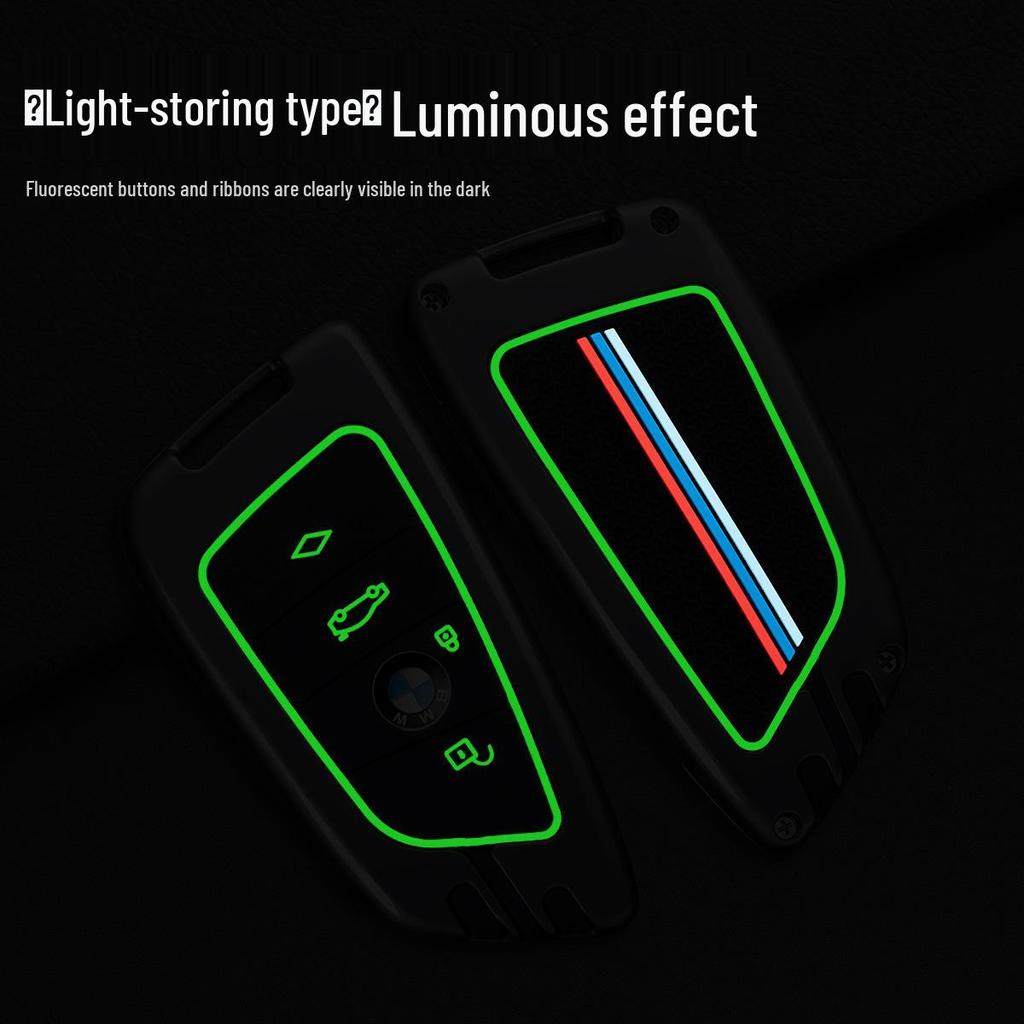 Kompatible BMW Schlüsselhülle für 1, 3, 5, Neue 7er Serie, X1, X2, X3, X5, 530, i3