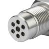 Silver Sensor Spacer Adapter Mini O2 Sensor Spacer Suitable Extension Filter  Car