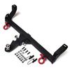 Dual-Hook Tow Bar with Locking Pin/Latch Compatible with Suzuki Jimny JB23/JB43 Tow Arm Bumper-Mounted Tow Bar
