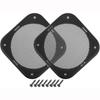 Metal Mesh Subwoofer Grill Square Speaker Frame Easy Install Speaker Protective Cover
