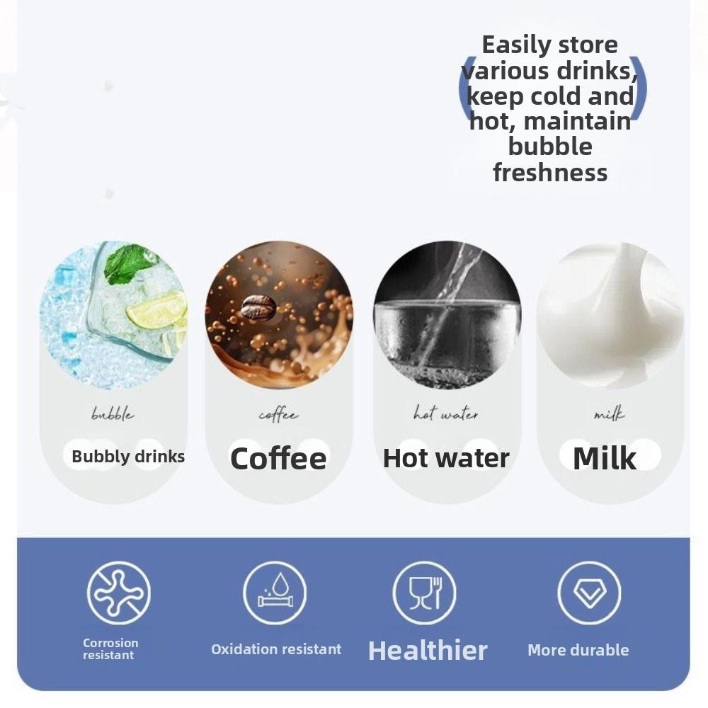 Large Capacity Sports Kettle Leak-Proof Water Cup Drinkware Coffee Mug  Student