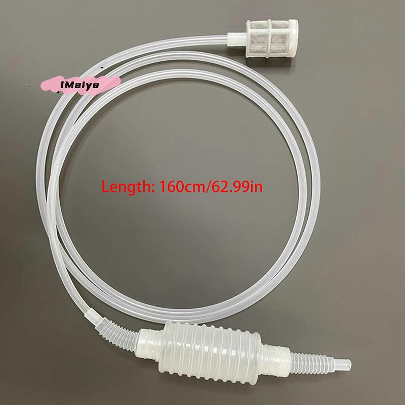 1Pc 1.6m Food-Grade Plastic Brewing Siphon Hose for Wine & Beer Making Homebrew Brewing Tool
