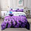 Fashion Technology Printing, 3D Digital Printing, Bedding, Duvet Covers, Pillowcases, Three-piece Sets