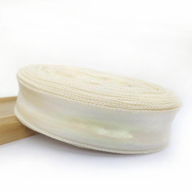 Iridescent Fishtail Yarn Ribbon for DIY Cake Decor & Gift Wrapping