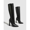 Winter New Fashion Knee-High Boots Women Pointed Toe Elegant Thin High Heel Casual Ladies Pumps Shoes Long Botas Mujer