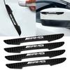 4 Peças Tira Para-choque Anticolisão Lateral de Porta de Carro Adesivo Protetor Para Mercedes Benz W211 W204 W210 W124 AMG W212 W220 W205