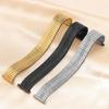 16mm- 22mm Universelles Armband Edelstahl Armband Herren Damen Metallband Gold Silber Schwarz Uhrenarmband für Samsung für Seiko