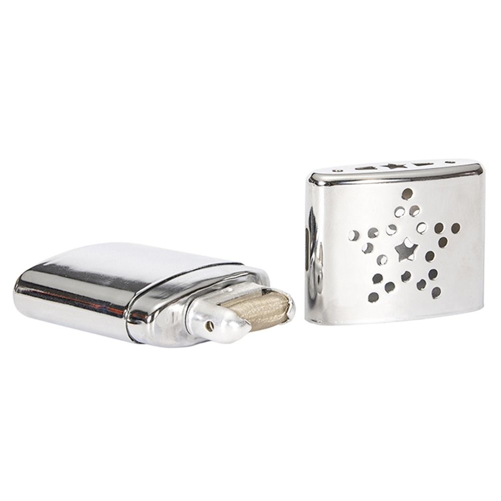 Stable Mini Metal Alloy Reusable Furnace Winter Heater Pocket Handy Winter Hand Warmer