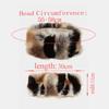 Street Color Block Plush Headband for Women, Wide Warm Winter Ear Protection Headband, European Fashion Retro Casual Hair Band