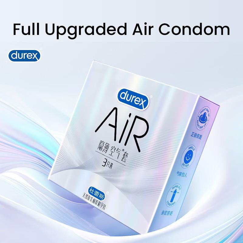 Durex Air Condom Invisible Feeling 6/10/16 Pcs/box for Adults