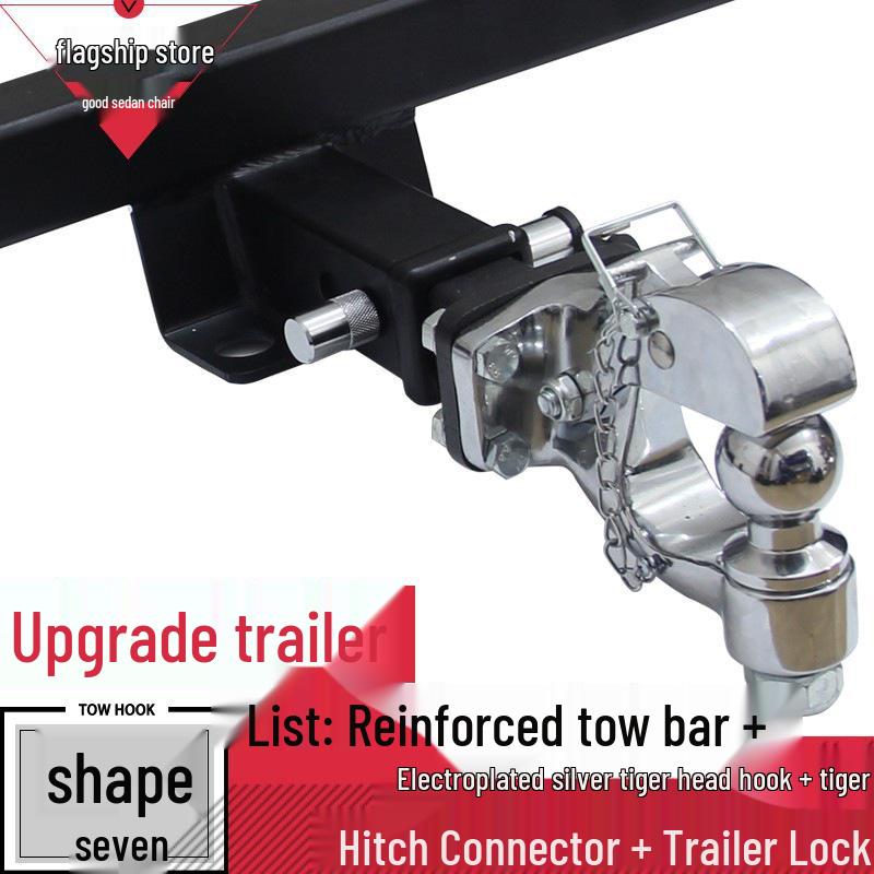 Nissan Paladin Rogue Rear Tow Bar with Square Hole Adapter