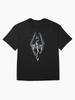 Skyrimm Logo Ironn Oversized T-Shirt