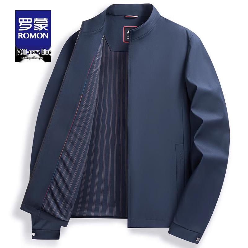 ROMON Men's Lapel Executive Warm Jacket