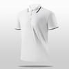 Ice Silk Roman POLO Shirt Seamless Men's Lapel Short Sleeve Men's