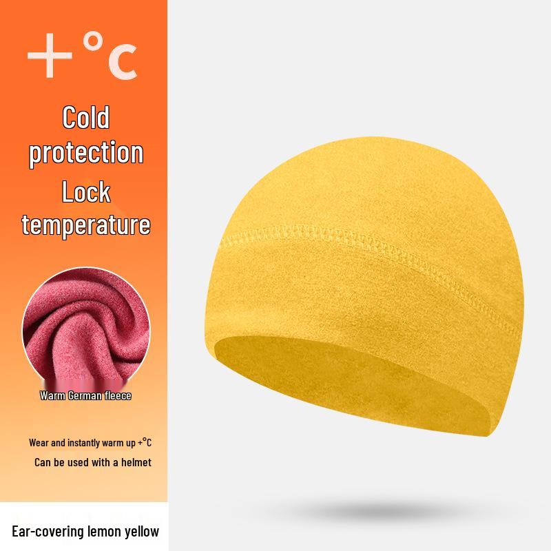 Fleece-Lined Windproof Cycling Hat with Ear Protection