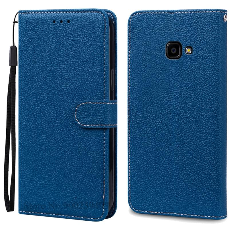 

Чехол-кошелек для Samsung Galaxy Xcover 4S Чехол Кожаный чехол-книжка для Samsung Xcover 4S G398F Galaxy XCover 4 SM-G390F Чехлы для телефонов XCover 4 (4S) темно-синий
