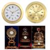 36MM Quartz Clock Insert with Gold Arabic Numbers DIY Clock Repair Part