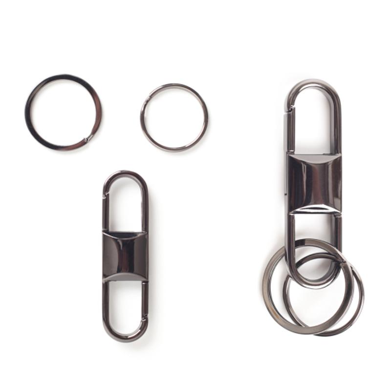 

SCALETTO BLACK SCB090 Black glossy keychain NONE