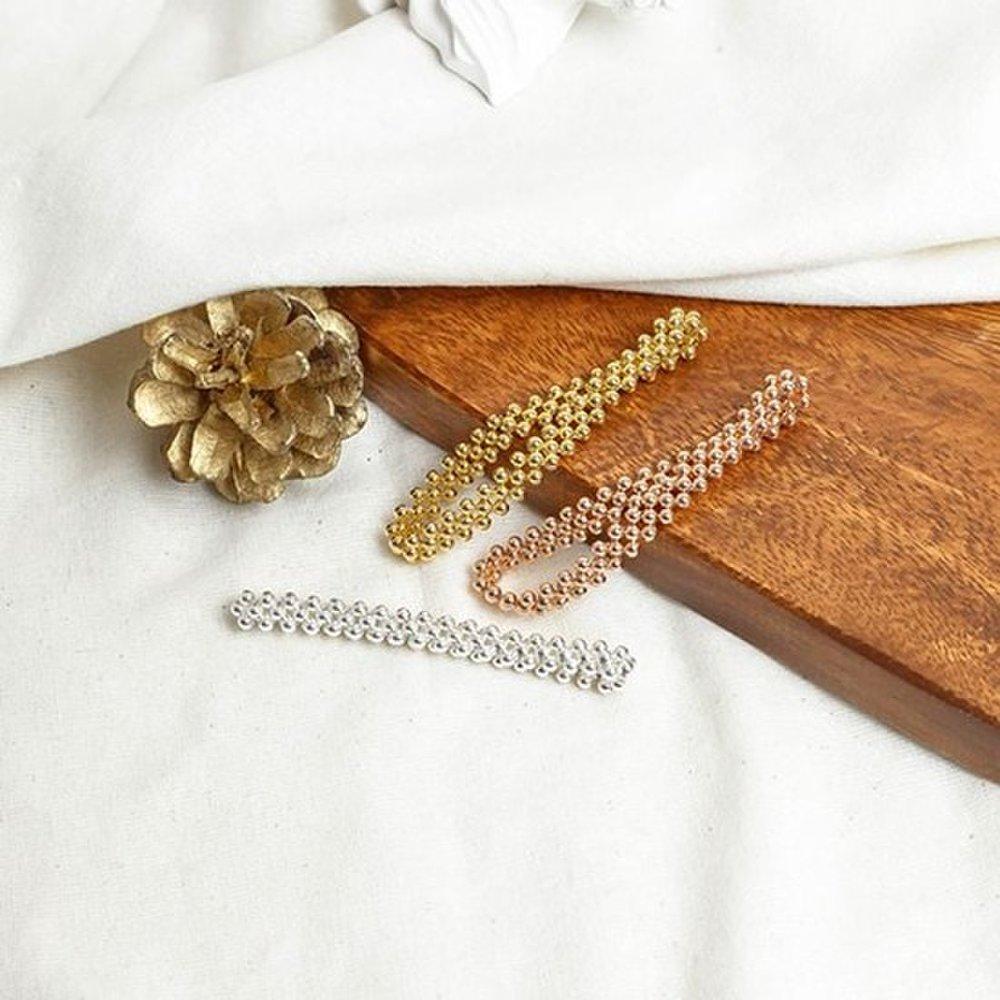 (Silver) 3-line Ball Bracelet 925 Silver Bracelet Silver Accessory Free Size Bracelet Free Size