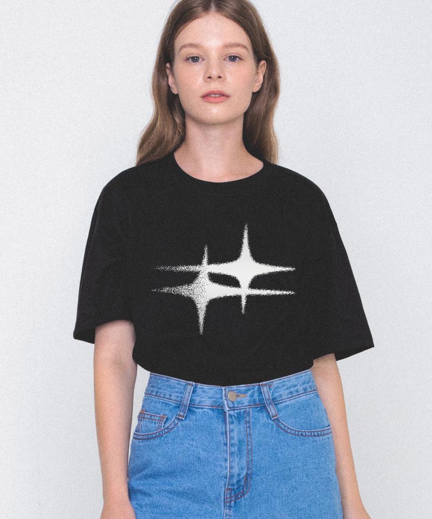 GRAVER [Unisex]Eternity Short Sleeve T-Shirt_Black