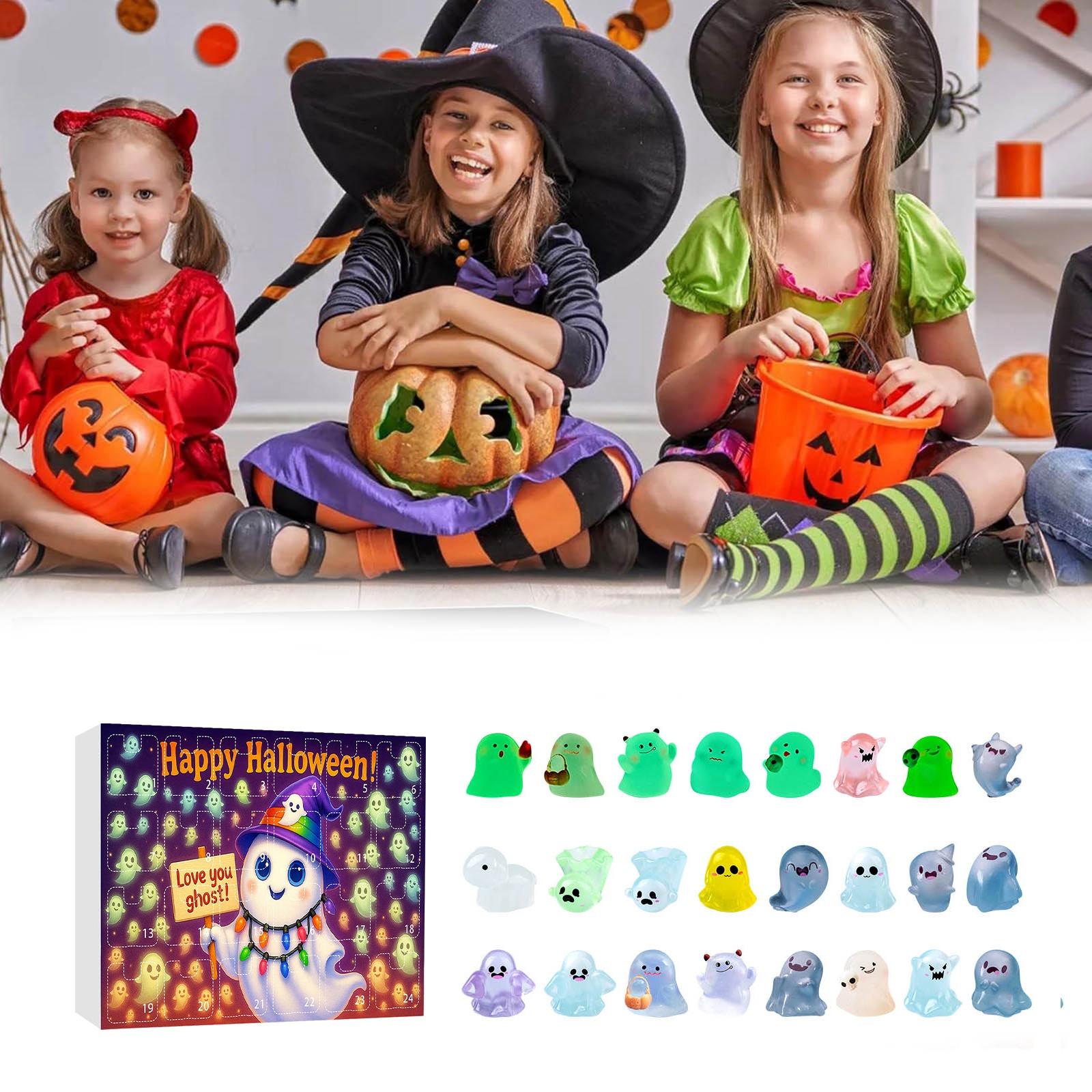 

Advent 24-Day Countdown CalendarHalloween Countdown 24-Day Resin Ornament Series Calendar One Size