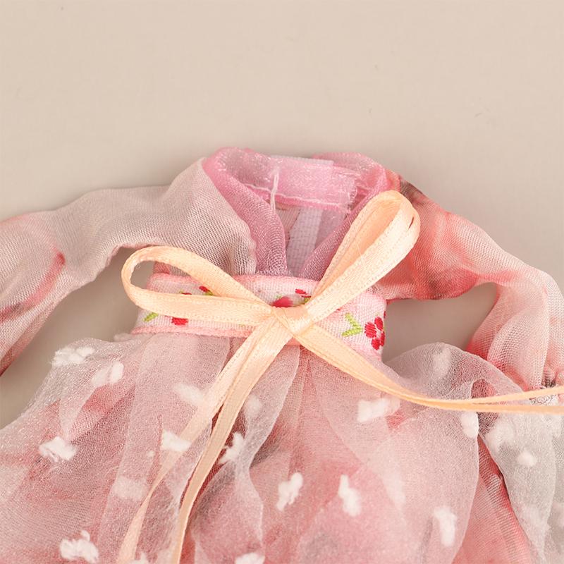 Lalka w stylu chińskim 16 cm Strój Hanfu Sukienka Lalka Starożytny kostium Szata Ubranka dla lalek Akcesoria Zabawki do przebierania Dla dziewczynek