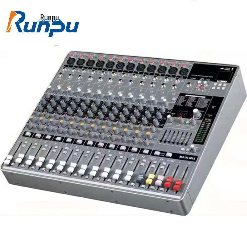 Runpu RP-MTY8012 Professional 12-Channel Analog Mixer (CN version)