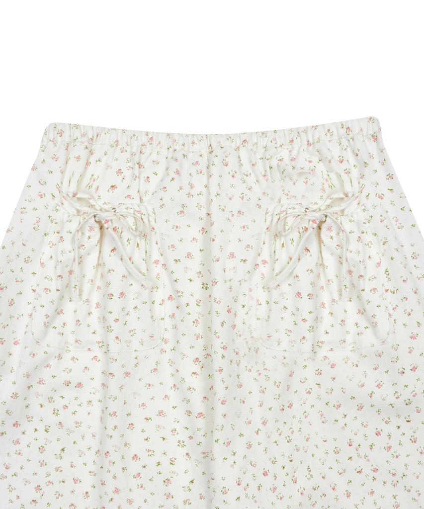 LARTIGENT L17 String Wide Pants(Ivory)