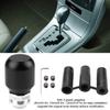 Schaltknauf, Schaltknauf, Automatikschalthebel, Automobil Universelle Modifikation Manueller Griff Schaltkopf Schalthebel (3 Stück) (Schwarz)