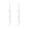 Wavy Ear Cuffs for Women Summer Slimming Face Trendy Earrings Unique Accessories