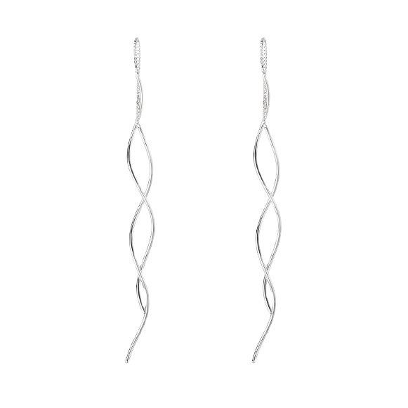 Wavy Ear Cuffs for Women Summer Slimming Face Trendy Earrings Unique Accessories
