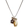 Chinese Floral Tassel Pendant Necklace - Ethnic Niche Design for Women, Versatile Long Sweater Chain Fashion Accessory