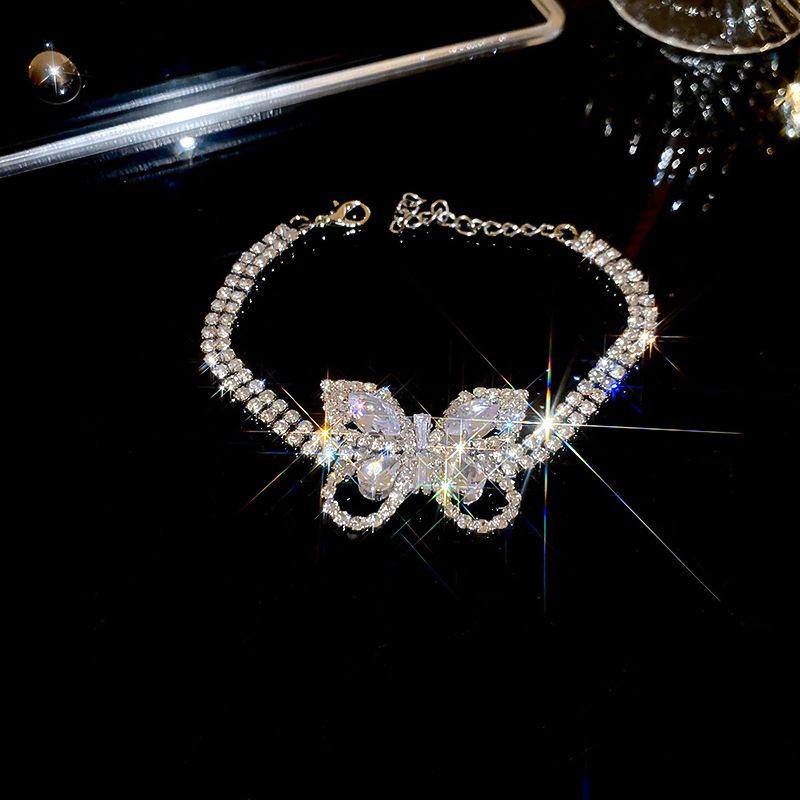 Korean Style Sparkly Multi-Layer Zirconia Bear Bracelet - Luxurious, Versatile Fashion Jewelry for Women