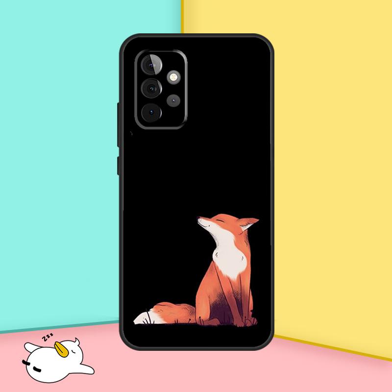 Watercolor Painting The Fox Case For Samsung Galaxy A34 A54 A14 A36 A56 A06 A13 A53 A32 A12 A22 A52 A35 A17 A16 A55 A15