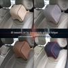 Car Headrest Memory Foam Neck & Lumbar Support Pillow - Customizable.