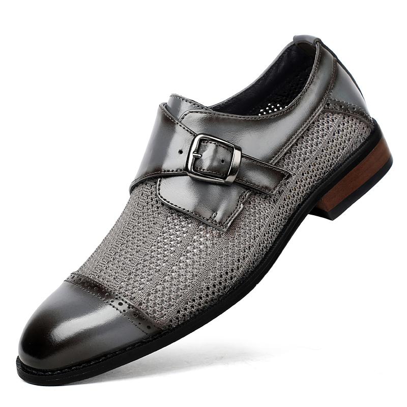 Fashion Luxury Men's Shoes Elegant Gentleman  Design Style Daily Formal Dress Party Outdoor Casual Fashion Shoes Breathable