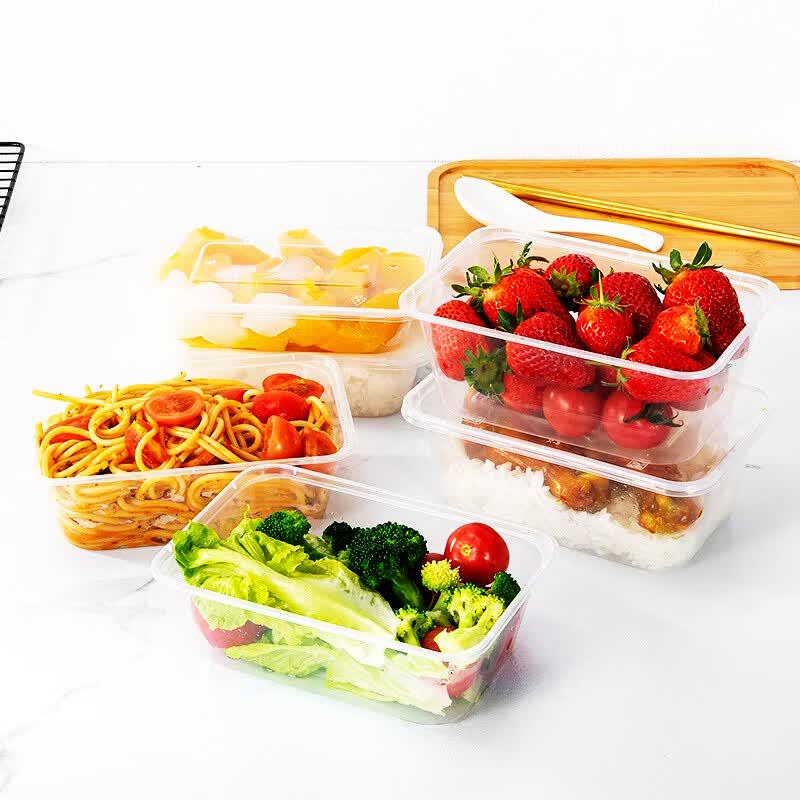 Disposable Microwavable Plastic Food Containers