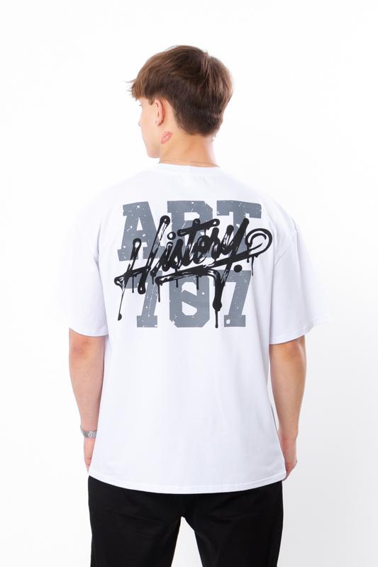 Oversized Men’s T-shirt – Relaxed Fit, Extended Silhouette, Dropped Shoulder, Breathable & Durable Fabric Summer 3383-036-33-5 HC