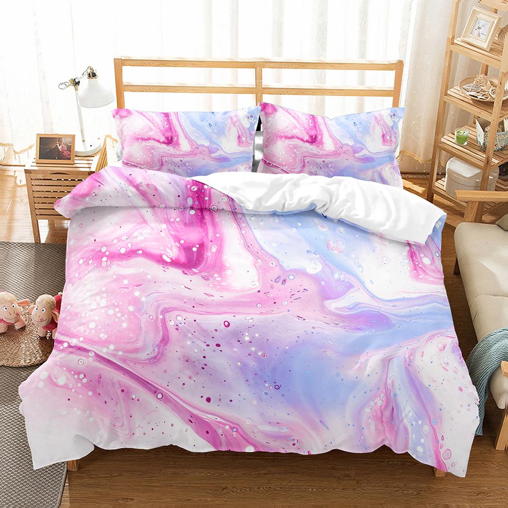 Polyester Comfortable Stylish Pattern Duvet Cover Set With Duvet Cover And Pillowcases King Queen Twin Sizes For Boys Girls And Kids